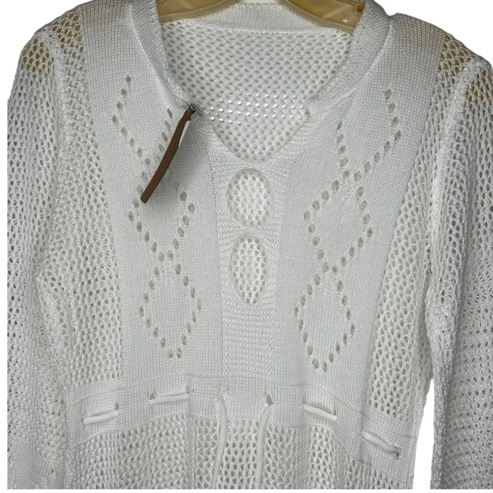 Sheer White‎ Cover-Up nwt